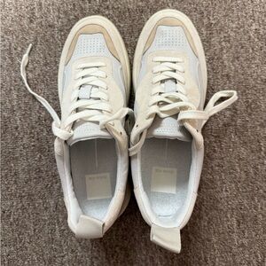 White and Cream Sneakers